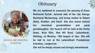 Obituary - Diana Richmond Pyrtuh passed away