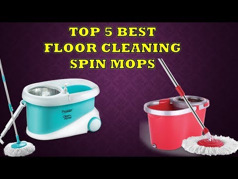 Best floor cleaning spin mops - full review