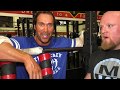 The Titan Mike O'Hearn & Multiple World record Holder Matt Wenning squatting