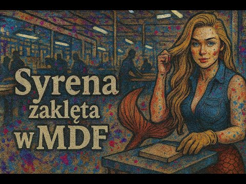 Syrena Zaklęta w MDF