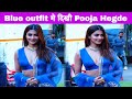 Pooja Hegde Looks HOT In Very Deep Neckline Blouse With Lehenga At Kapil Show For Cirkus