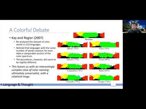 CogPsy W06b -- Ch 10X --  05 Language & Thought: A Colorful Debate (part II)