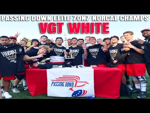 OFFICIAL HIGHLIGHT: 2017 Passing Down High School Elite 7on7 NorCal Regional 2