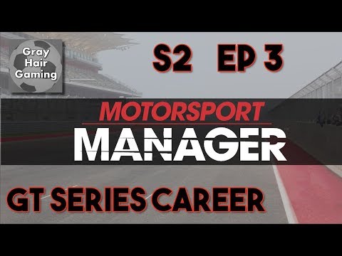 🏁 Motorsport Manager GT Series Let's Play - S2 EP3 - GT Challenger Series Career - Dubai GP