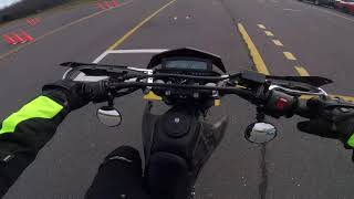 New Jersey motorcycle riding test (PASSED 100%!!) raw footage