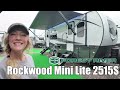 Check out this Video for a 2025 Forest River Rockwood Mini Lite 2515S(Stock #T117584)  for sale by Blue Compass RV Des Moines. This unit is located in Altoona, IA