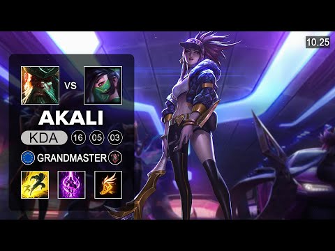Broken Blade Akali Bot vs Gangplank - EUW Grandmaster Patch 10.25