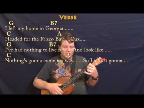 Sittin' On The Dock Of The Bay (Otis Redding) Bariuke Cover Lesson with Chords/Lyrics