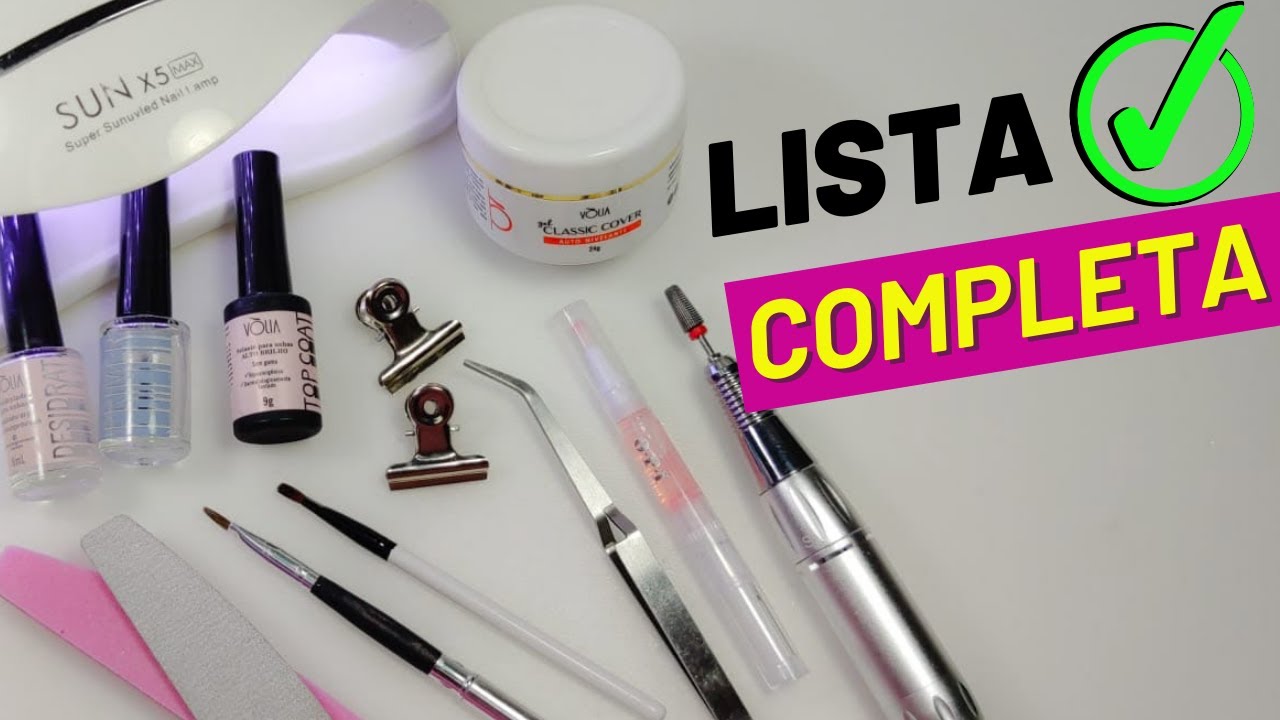 Material que Precisa para Fazer Alongamento de Unha de Gel
