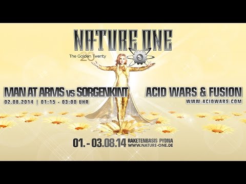Nature One 2014 - Man At Arms vs Sorgenkint @ Acid Wars - 02.08.2014
