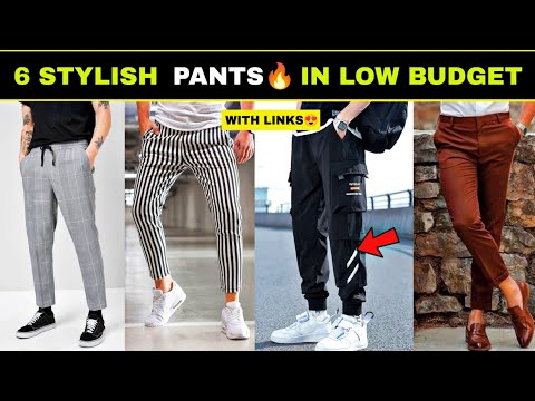 🔥6 Stylish Pants Every Men's Should Have In Budget | Men's Fashion | Fashionableuv