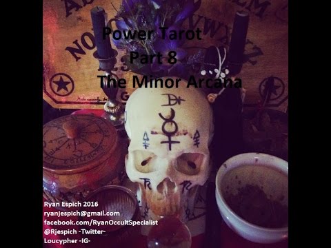 Power Tarot!  The Minor Arcana -Part 8- + Full Moon Ritual + The Book