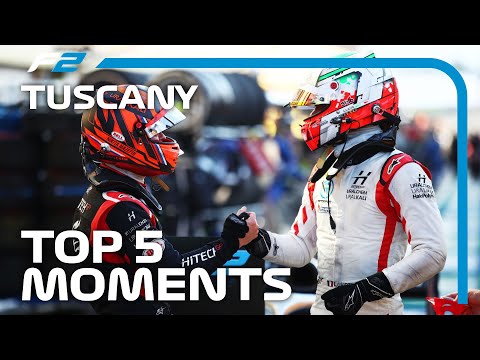 Top 5 Formula 2 Moments | 2020 Tuscan Grand Prix