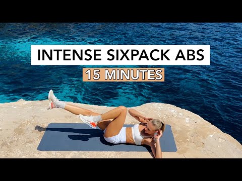 15 Min SIXPACK Workout - Strong And Defined Abs / Fit By Angela