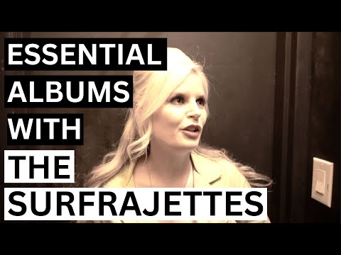 Essential Vinyl Record Albums with The Surfrajettes