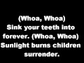 Black veil Brides - Children Surrender Lyrics 