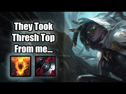 I Fight Another Thresh Top Player - Senna Vs Thresh Top Lane - League of Legends Replay Analysis