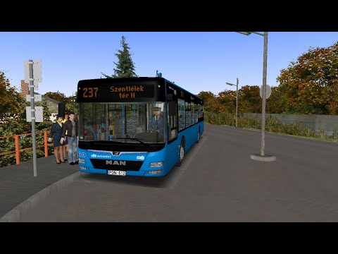 Omsi 2 / Budapest Óbuda 2013 / 237-es busz / MAN lion's city A21
