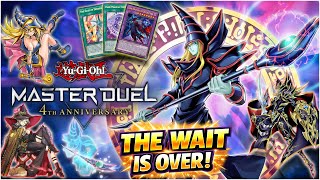 THE WAIT IS OVER! Dark Magician’s INSANE 4th Anniversary NEW Support! | Master Duel Update Breakdown