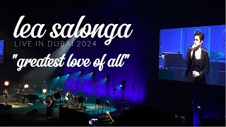 LEA SALONGA LIVE IN DUBAI 2024 - &quot;GREATEST LOVE OF ALL&quot;