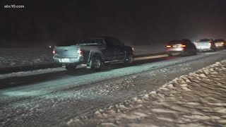 Closures on I-80 and US-50 in the Sierra impact travelers