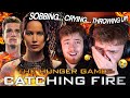 CRYING my way through CATCHING FIRE! | The Hunger Games: Catching Fire REACTION!!