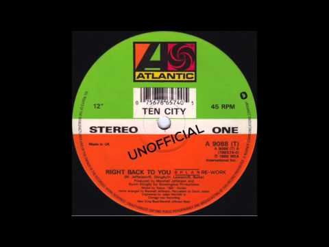 Ten City -  Right Back To You (BPlan Re-Work)