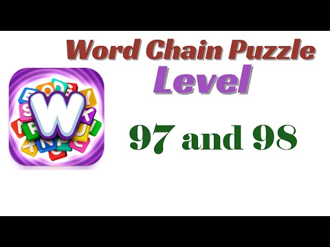 Word Chain Level 97 Answers - YouTube