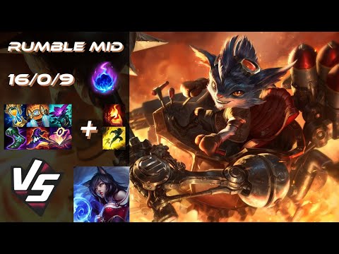 MID Rumble vs Ahri - EU Master Patch 14.10