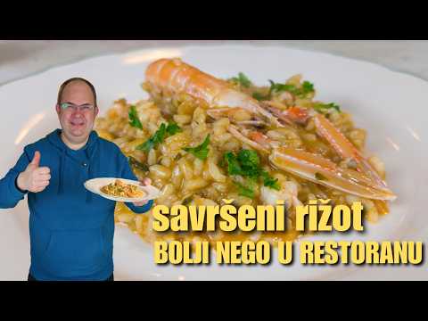 Kako napraviti pravi dalmatinski RIŽOT OD ŠKAMPI ? – Tradicionalni RECEPT.