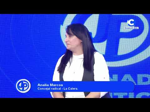 Analía Marcos, Concejal radical - La Calera