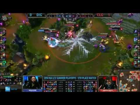 Doublelift fast fingers (CLG vs DIG)