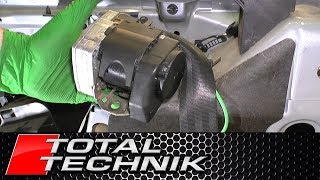 How to Remove Rear Seat Belts - Audi A6 S6 RS6 - C5 - 1997-2005 - TOTAL TECHNIK