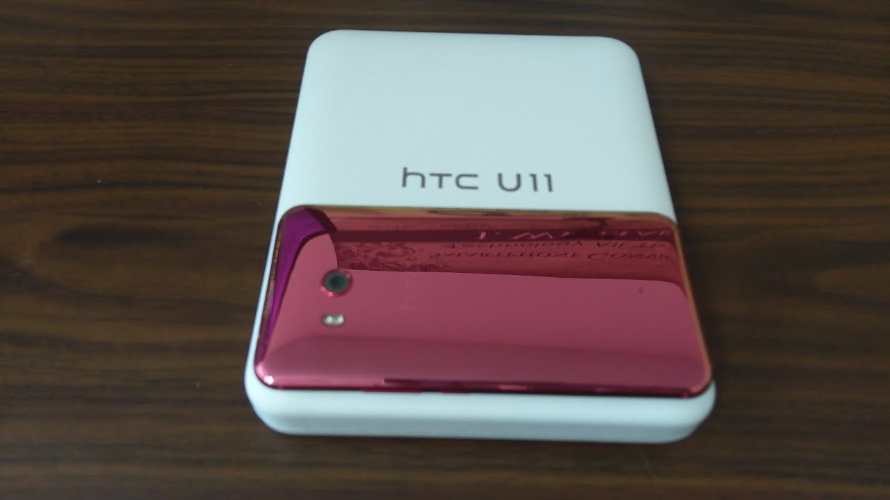 HTC U11 Solar Red Unboxing