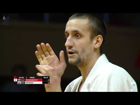 Krymov Artur (Russia) vs Beisembayev Yerkebulan (Kazakhstan) Final Men -70 kg