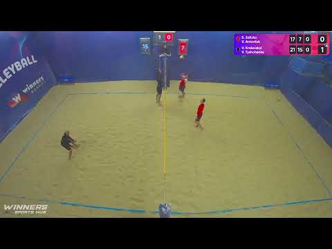 18:40 S. Zalizko / V. Antoniuk - V. Kraievskyi / V. Tyshchenko 01.04.2023 | Winners Beach Volleyball