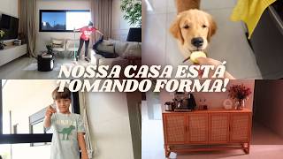 LIMPEZA E ORGANIZAÇÃO NA CASA NOVA + Nosso buffet chegou!