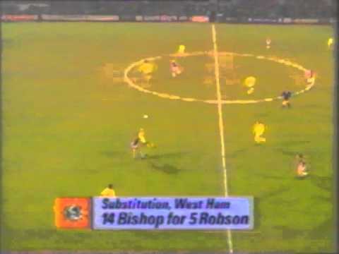 West Ham Vs Aldershot 16th January 1991 - Part 1