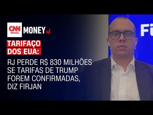 RJ perde R$ 830 milhões se tarifaço de Trump for confirmado, diz Firjan | Money News
