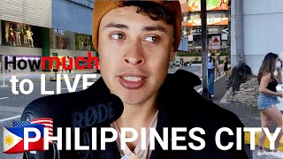 What is the Cost Of Living in The Philippines Cities 🇵🇭 | Manila | Angeles City | Palawan | Davao