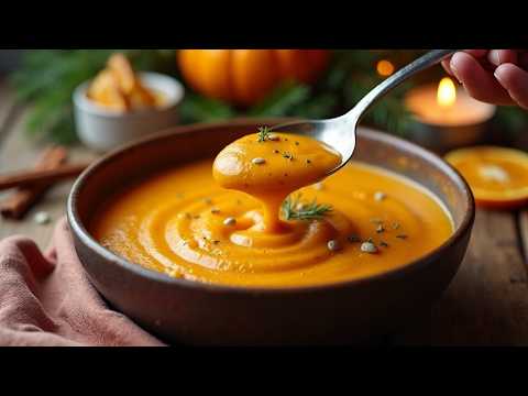 You MUST cook this pumpkin soup for Christmas❗ Simple and delicious recipe❗