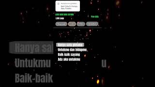 Download lagu LIRIK LAGU DJ HANYA SATU PINTAKU #hanyasatupintaku #baikbaiksayang #liriklagu #lirikgoogle #fypシ mp3