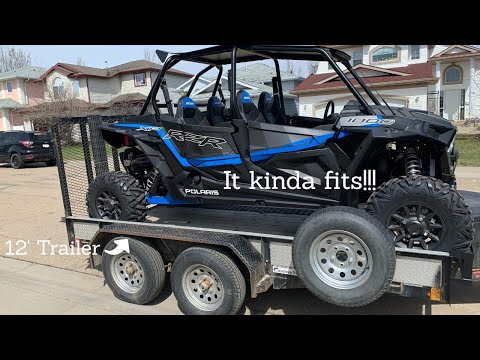 RZR XP4 1000 on 12 Foot Trailer???