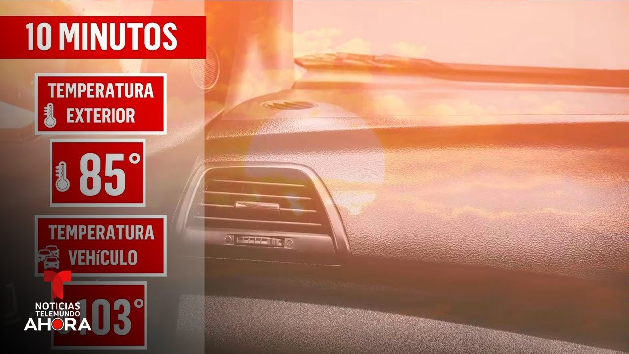 Dejar niños dentro de un auto puede ser mortal: así aumenta la temperatura en solo 30 minutos