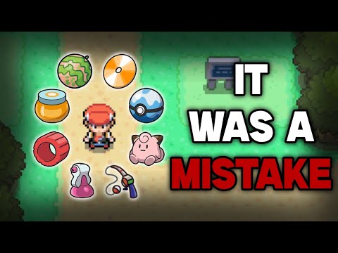 I collected EVERY item in Pokemon Diamond & Pearl