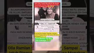 Download lagu OLLA RAMLAN HlSTERlS HlNGG∆ PlNGS∆N KARNA lBUNYA MENlNGG∆I😱😭⁉️#ollaramlan #sintiaramlan mp3