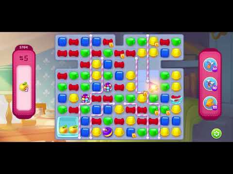 Homescapes Level 5764  -- No Boosters or cheats