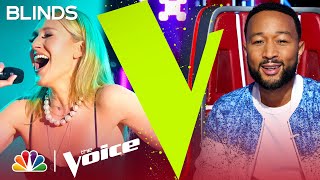 Lana Love Hits Amazing High Notes on Mandy Moore&#39;s &quot;Candy&quot; | The Voice Blind Auditions 2022