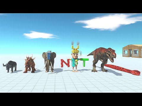 RANDOM TEAM #12 VS EVERY FACTION - Animal Revolt Battle Simulator