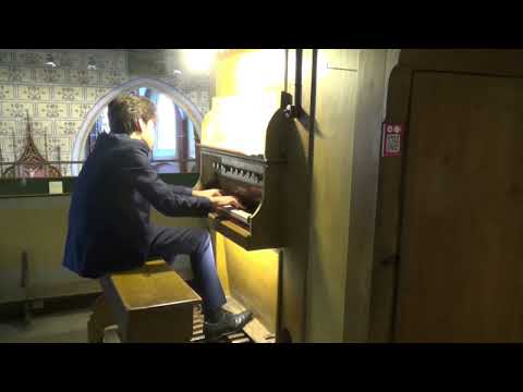 Improvisation: Nocturne - Christoph Preiß an der Schlimbach-Orgel (1865) der Spitalkirche Aub